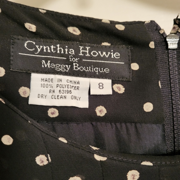 Cynthia Howie dress, pleated front size 8. - Picture 2 of 5